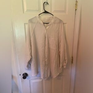 Aerie Pool-To-Party Cover Up Shirt